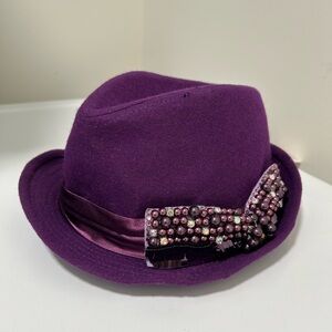 The Hatter Company Purple Hat